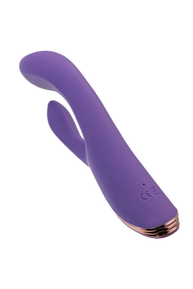 Фиолетовый вибратор-кролик Fingie с функцией Come-Hither - 21,6 см. Фиолетовый вибратор-кролик Fingie с функцией Come-Hither - 21,6 см.