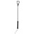 Виниловый черный стек Riding Crop Bare Bondage - 70 см.