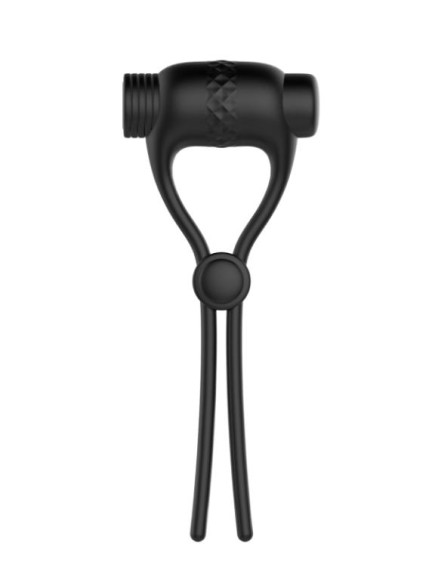 Черное перезаряжаемое эрекционное вибролассо №01 Vibrating Cock Ring Черное перезаряжаемое эрекционное вибролассо №01 Vibrating Cock Ring