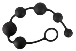 Анальная цепочка Black Velvets Anal Beads - 40 см. Анальная цепочка Black Velvets Anal Beads - 40 см.