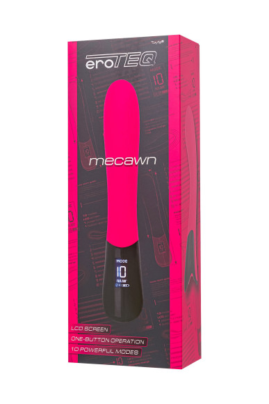 Ярко-розовый вибратор Mecawn - 20,5 см. Ярко-розовый вибратор Mecawn - 20,5 см.