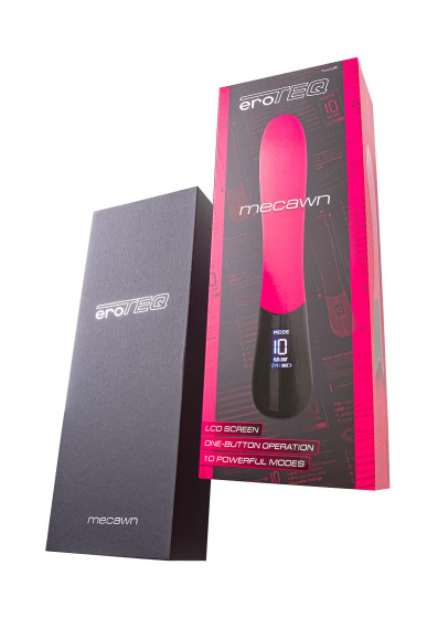Ярко-розовый вибратор Mecawn - 20,5 см. Ярко-розовый вибратор Mecawn - 20,5 см.