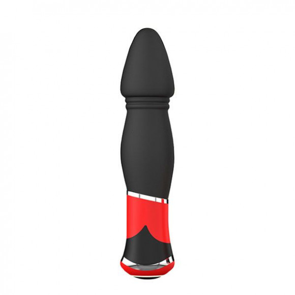 Чёрный анальный стимулятор с вибрацией BOOTYFUL CONED VIBE BLACK Чёрный анальный стимулятор с вибрацией BOOTYFUL CONED VIBE BLACK