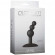 Черный анальный стимулятор Platinum Premium Silicone - The Minis Bubble Small - Black S