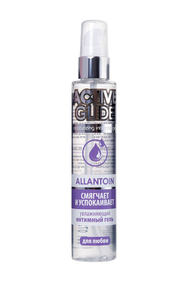 Увлажняющий интимный гель Active Glide Allantoin - 100 гр. Увлажняющий интимный гель Active Glide Allantoin - 100 гр.