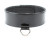 Черный лаковый ошейник на пряжке