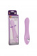 Вибромассажер Harlow 5-Function Silicone Rotating & Vibrating Massager с ротацией  из силикона фиоле