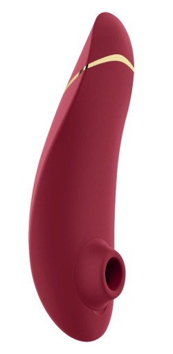 Бордовый клиторальный стимулятор Womanizer Premium 2 Бордовый клиторальный стимулятор Womanizer Premium 2