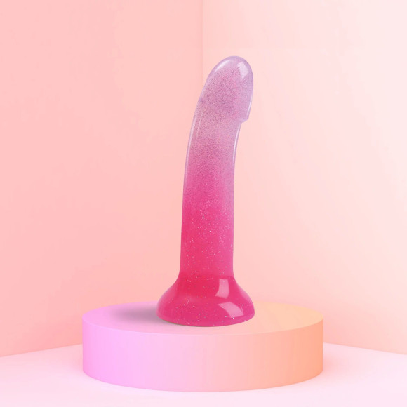 Фаллоимитатор из жидкого силикона Dildolls Sunrise - 17,6 см. Фаллоимитатор из жидкого силикона Dildolls Sunrise - 17,6 см.