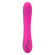 Розовый вибромассажер Insatiable G Inflatable G-Wand с функцией расширения - 21,5 см.