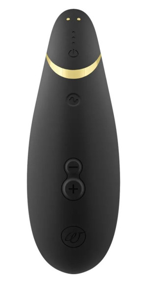 Черный клиторальный стимулятор Womanizer Premium 2 Черный клиторальный стимулятор Womanizer Premium 2