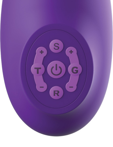 Фиолетовая помпа-вибратор Ultimate Pleasure Pro Plus