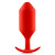 Красная пробка для ношения Snug Plug 6 - 18,5 см.