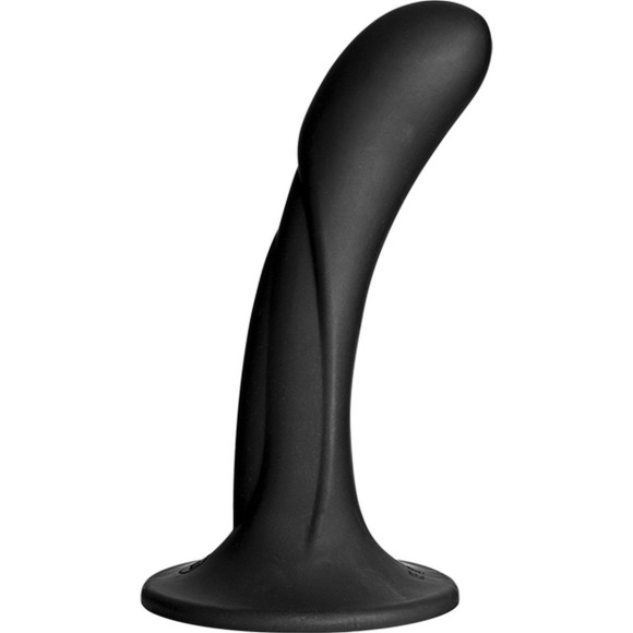 Черная изогнутая насадка Vac-U-Lock G-Spot - 16,5 см. Черная изогнутая насадка Vac-U-Lock G-Spot - 16,5 см.