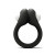 Черное эрекционное кольцо Zippy Vibrating Ring With Bullet
