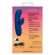 Синий вибромассажер-кролик Cashmere Silk Duo - 16,5 см. Синий вибромассажер-кролик Cashmere Silk Duo - 16,5 см.
