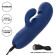 Синий вибромассажер-кролик Cashmere Silk Duo - 16,5 см. Синий вибромассажер-кролик Cashmere Silk Duo - 16,5 см.