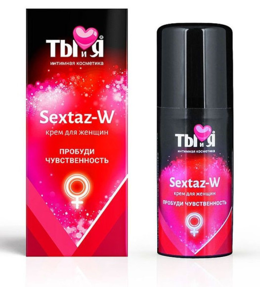 Крем Sextaz-W с возбуждающим эффектом для женщин - 20 гр. Крем Sextaz-W с возбуждающим эффектом для женщин - 20 гр.