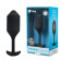 Черная пробка для ношения с вибрацией Snug Plug 4 - 14 см. Черная пробка для ношения с вибрацией Snug Plug 4 - 14 см.
