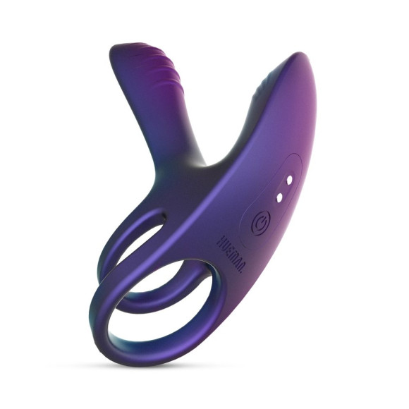 Фиолетовое эрекционное виброкольцо с клиторальной подушечкой Infinity Ignite Фиолетовое эрекционное виброкольцо с клиторальной подушечкой Infinity Ignite