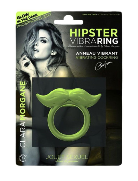 Люминесцентное эрекционное виброкольцо Hipster