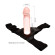 Телесный фаллоимитатор на трусиках Jessica Strap-On - 15,5 см.