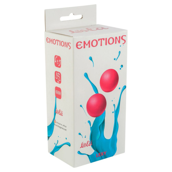 ярко-розовые вагинальные шарики без сцепки Emotions Lexy Large ярко-розовые вагинальные шарики без сцепки Emotions Lexy Large