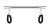 Металлическая штанга с петлями для фиксации Steel Suspension Bar with 2 Cuffs