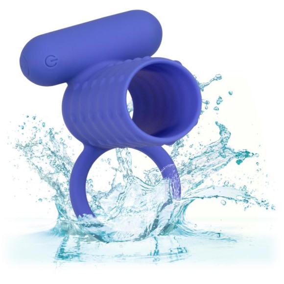 Синее эрекционное виброкольцо Silicone Rechargeable Endless Desires Enhancer Синее эрекционное виброкольцо Silicone Rechargeable Endless Desires Enhancer