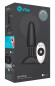 Чёрная вибровтулка с ротацией шариков RIMMING REMOTE CONTROL PLUG BLACK - 15,2 см. Чёрная вибровтулка с ротацией шариков RIMMING REMOTE CONTROL PLUG BLACK - 15,2 см.