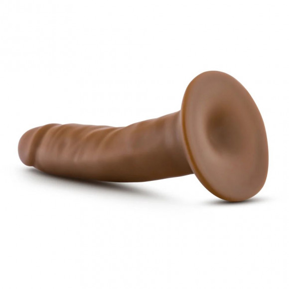 Карамельный фаллоимитатор 5.5 Inch Long Dildo With Suction Cup Base - 13,9 см.