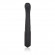 Чёрный стимулятор G-точки Coco licious Rechargeable Wand - 21,5 см.