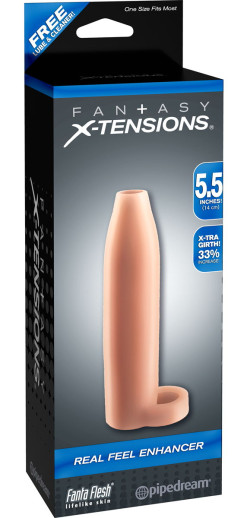 Насадка-расширитель с кольцом для подхвата мошонки Real Feel Enhancer - 14 см. Насадка-расширитель с кольцом для подхвата мошонки Real Feel Enhancer - 14 см.