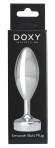 Серебристая анальная втулка Doxy Smooth Butt Plug - 10,5 см. Серебристая анальная втулка Doxy Smooth Butt Plug - 10,5 см.