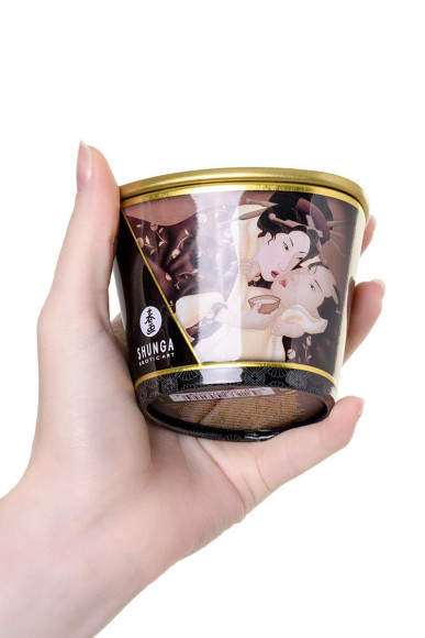 Массажная свеча Intoxicatin Chocolate с ароматом шоколада - 170 мл. Массажная свеча Intoxicatin Chocolate с ароматом шоколада - 170 мл.