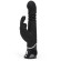 Черный хай-тек вибратор Greedy Girl Thrusting Rabbit Vibrator - 22,8 см. Черный хай-тек вибратор Greedy Girl Thrusting Rabbit Vibrator - 22,8 см.