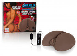 Попка и вагина Vivid Raw Bootylicious с вибрацией 