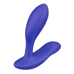 Синий вибростимулятор простаты We-Vibe Vector+