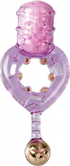 Эрекционное виброколечко Love Ring с хвостом