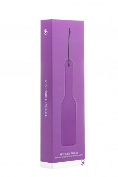 Чёрно-фиолетовый двусторонний пэддл Reversible Paddle - 32 см.