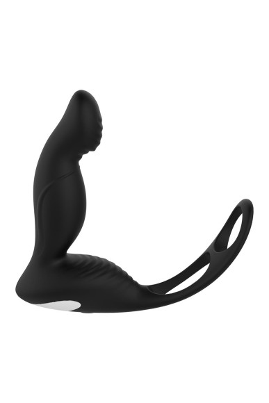 Черный вибромассажер простаты P-PLEASER W ERECTION ENHANCE Черный вибромассажер простаты P-PLEASER W ERECTION ENHANCE
