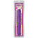Двухсторонний фиалковый фаллос Crystal Jellies 12  Jr. Double Dong - 30,5 см.