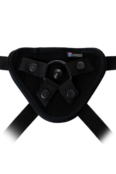 Страпон с 2 насадками и вибрацией UniStrap - 20 и 18 см. Страпон с 2 насадками и вибрацией UniStrap - 20 и 18 см.
