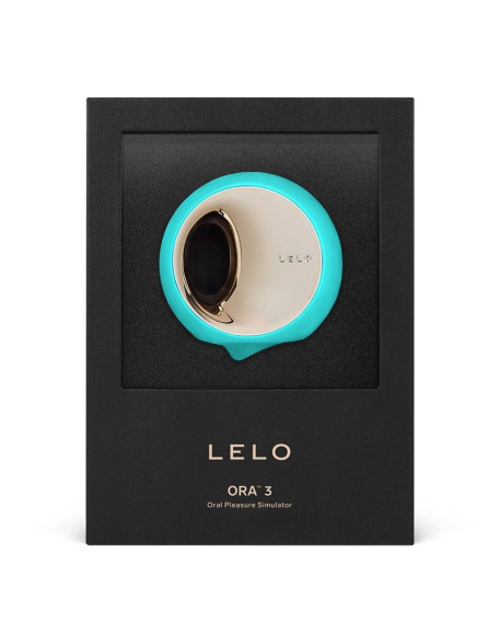 Аквамариновый клиторальный стимулятор Lelo Ora 3 Аквамариновый клиторальный стимулятор Lelo Ora 3