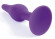Фиолетовая анальная втулка Silcone Purple Plug Extra Large - 15,5 см. Фиолетовая анальная втулка Silcone Purple Plug Extra Large - 15,5 см.