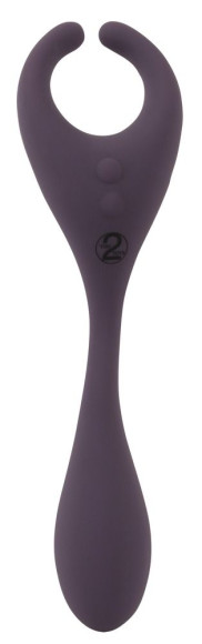Фиолетовый универсальный вибратор Remote Controlled Couples Vibrator Фиолетовый универсальный вибратор Remote Controlled Couples Vibrator