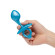 Голубая анальная пробка для массажа простаты Bulb Silicone Prostate Plug - 10,7 см. Голубая анальная пробка для массажа простаты Bulb Silicone Prostate Plug - 10,7 см.