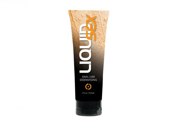 Анальная смазка с охлаждающим эффектом Liquid Sex Desensitizing Anal Lube - 118 мл.