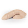 Мягкий имитатор пениса Fleshtone Limpy большого размера - 21,6 см.