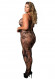 Комбинезон в сеточку FLORAL LACE BODYSTOCKING
